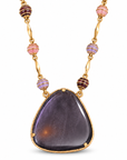GAS BIJOUX - SAUTOIR PERLA GIPSEA GRAND MODELE - ONYX