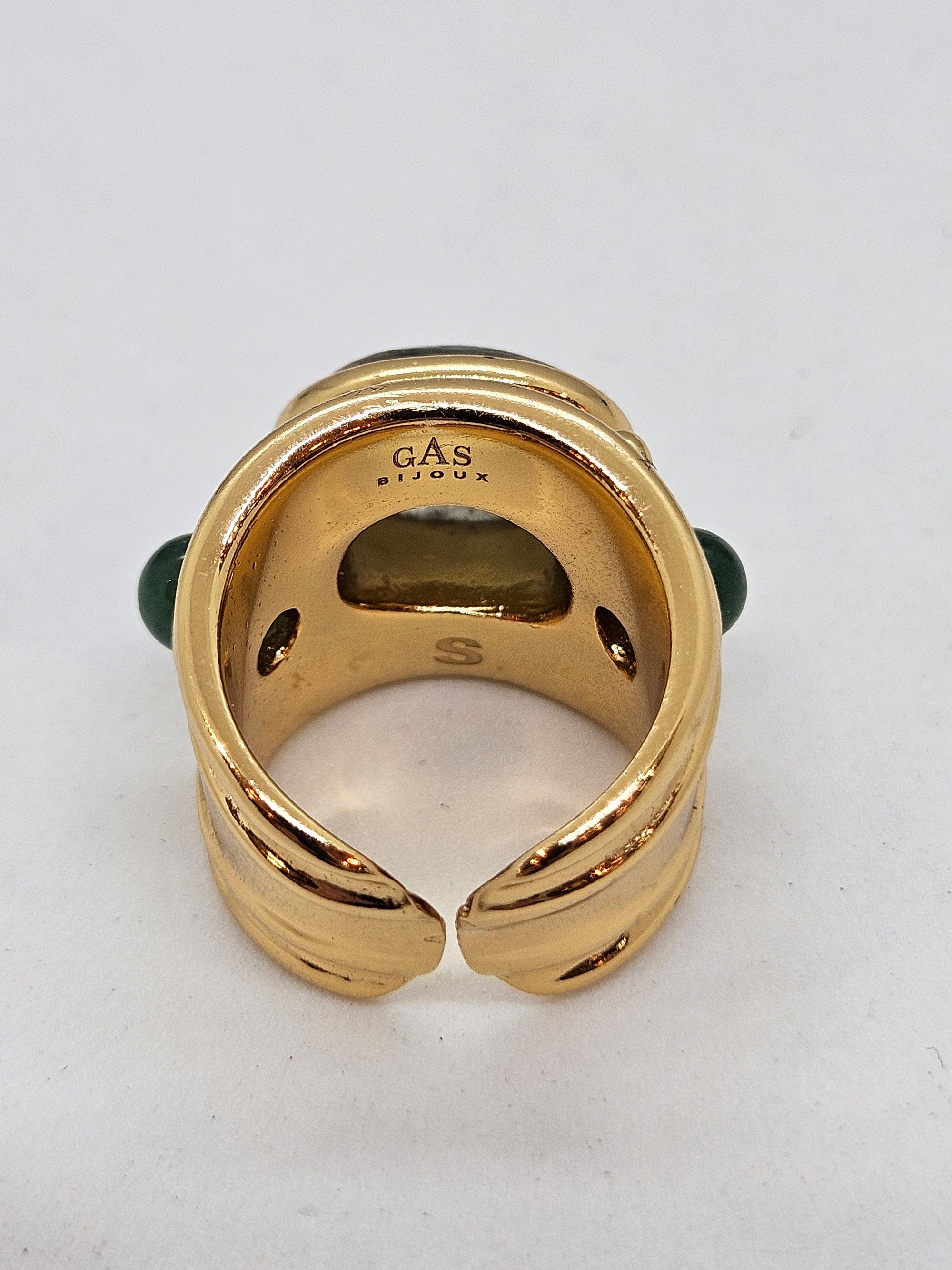 GAS BIJOUX - Bague Simone dorée ( taille 52)