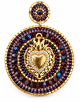 HYPNOCHIC - BOUCLES D'OREILLES COLLECTION MARIE - PURPLE