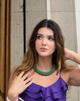 YASSS - Collier le Waves SEA PINK