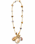 GAS BIJOUX - COLLIER GIPSY CHARMS - MÉTAL DORÉ