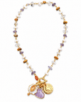 GAS BIJOUX - COLLIER GIPSEA CHARMS MÉTAL DORÉ