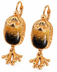 GAS BIJOUX - BOUCLES D'OREILLES SCARAMOUCHE - MÉTAL DORÉ