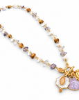 GAS BIJOUX - COLLIER GIPSEA CHARMS MÉTAL DORÉ