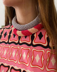 YASSS - Collier le Waves SEA PINK