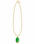 LE MONDE EST STONE - COLLIER VIERGE MIRACULEUSE - VERT