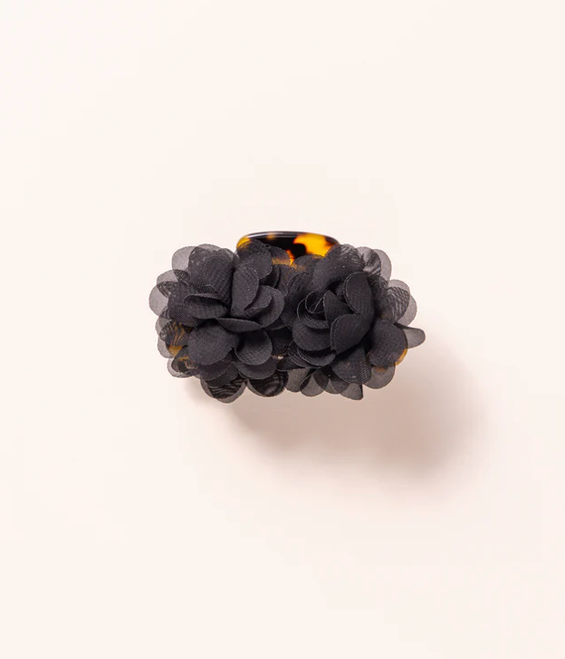 GIGI - Pince Fleur Onyx