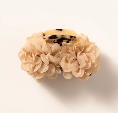 GIGI - Pince Fleur Onyx