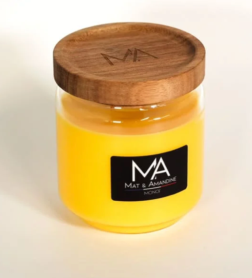 MAT & AMANDINE - Bougie Monoï