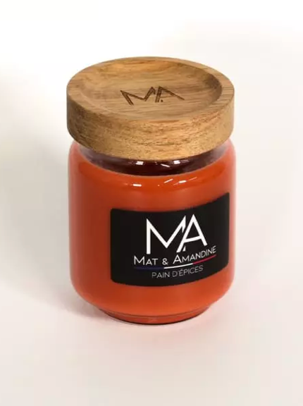 MAT & AMANDINE - Bougie Pain d'Epice