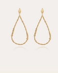GAS BIJOUX - Boucles d'oreilles Bibi torsade dorées