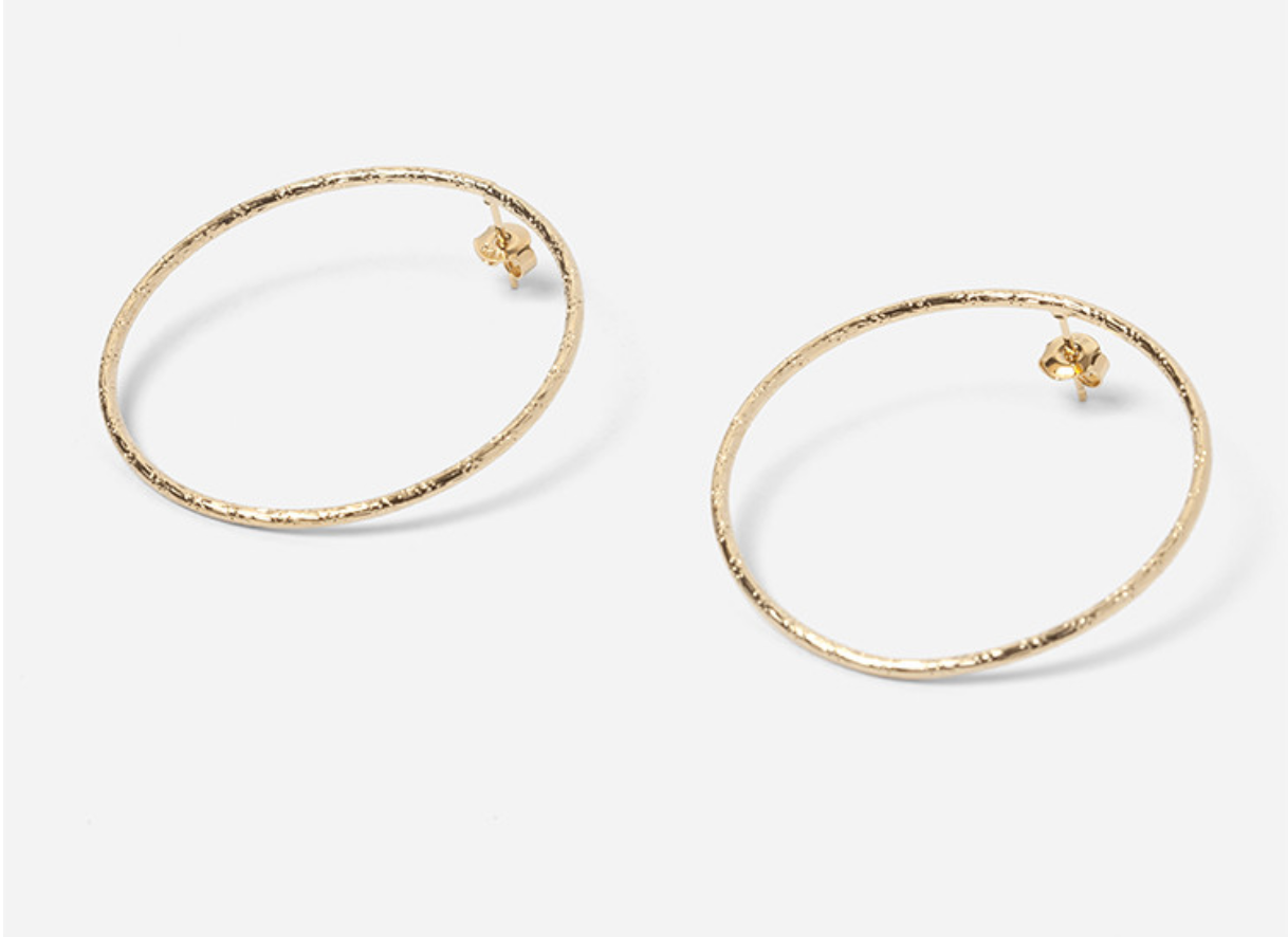 CHIC ALORS - Boucles d'oreilles Babette Large dorée