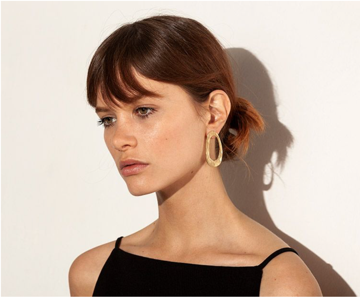 CHIC ALORS - Boucles d'oreilles LOKO dorées