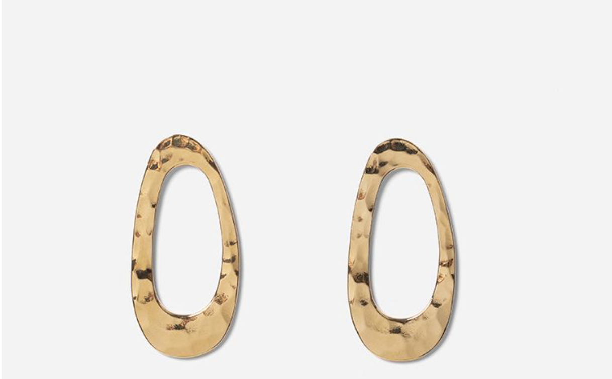 CHIC ALORS - Boucles d'oreilles LOKO dorées