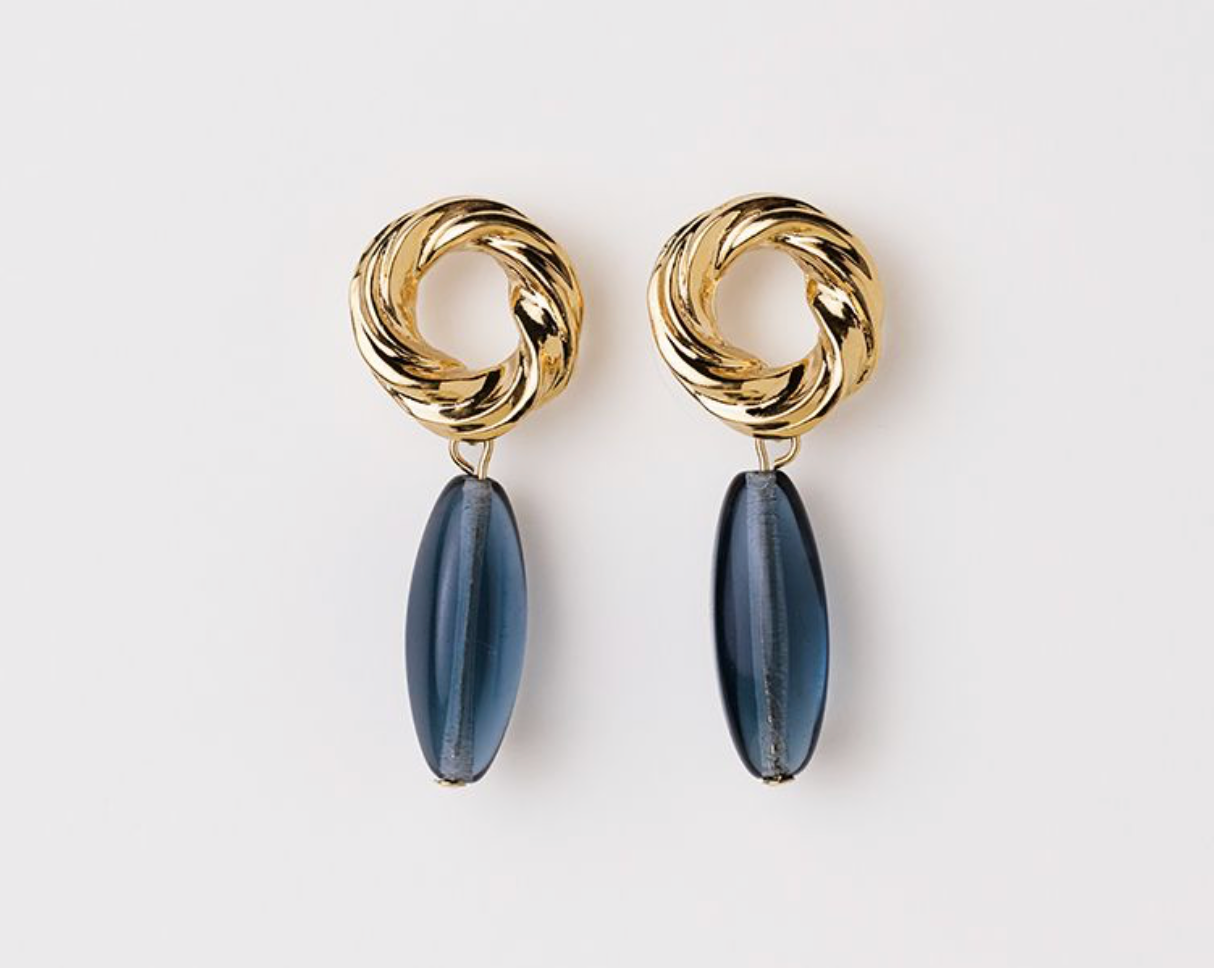 CHIC ALORS - Boucles NORMA bleu