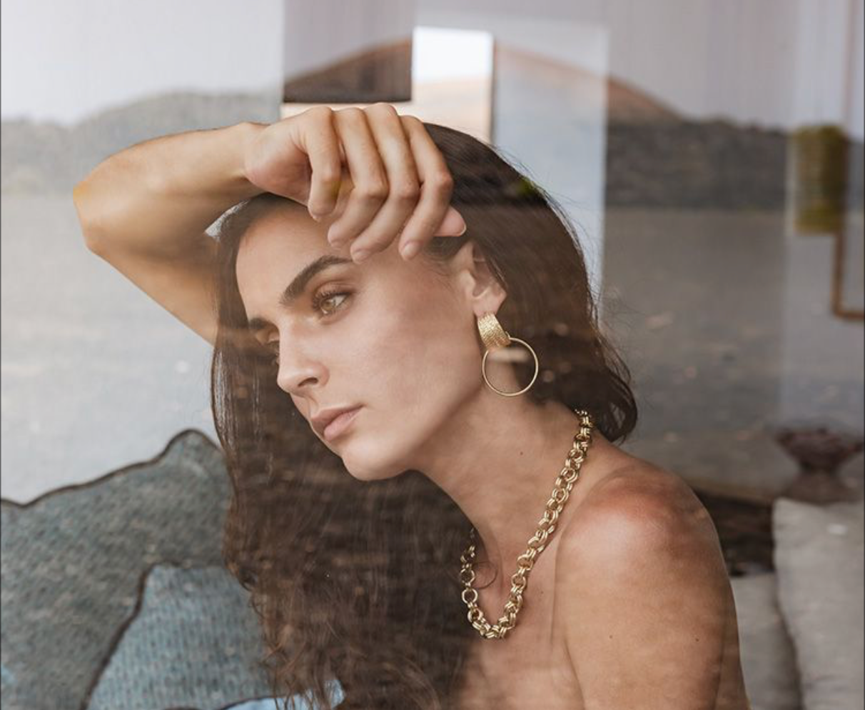 CHIC ALORS - Boucles AFROFITE dorées