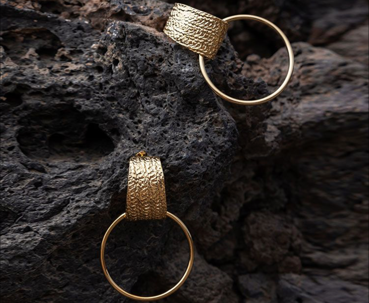 CHIC ALORS - Boucles AFROFITE dorées
