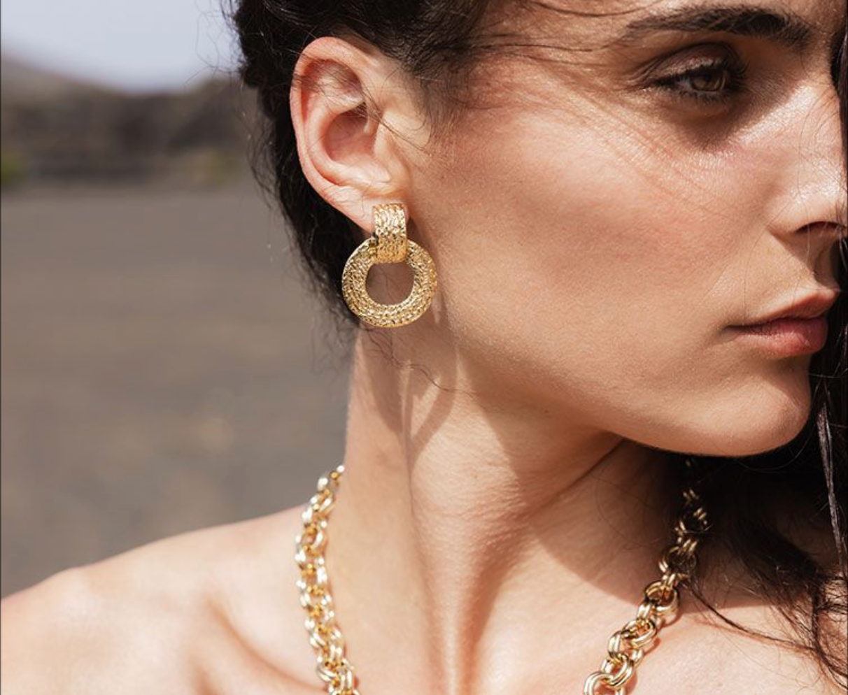 CHIC AORS - Boucles GLORIA dorée