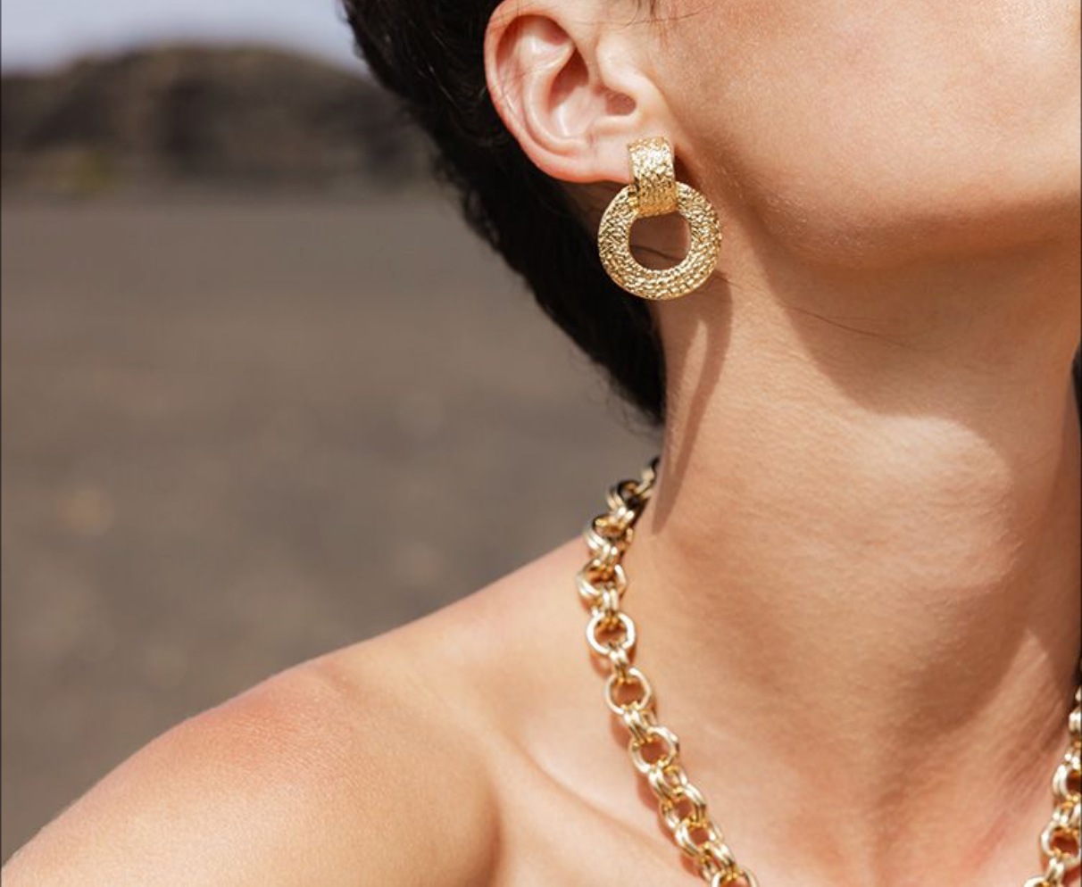 CHIC AORS - Boucles GLORIA dorée