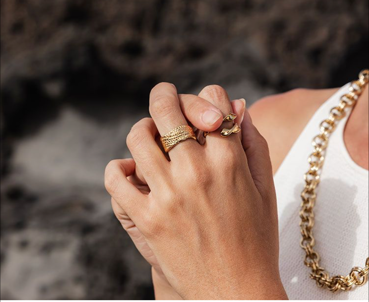 CHIC ALORS - Bague JEANNE ajustable