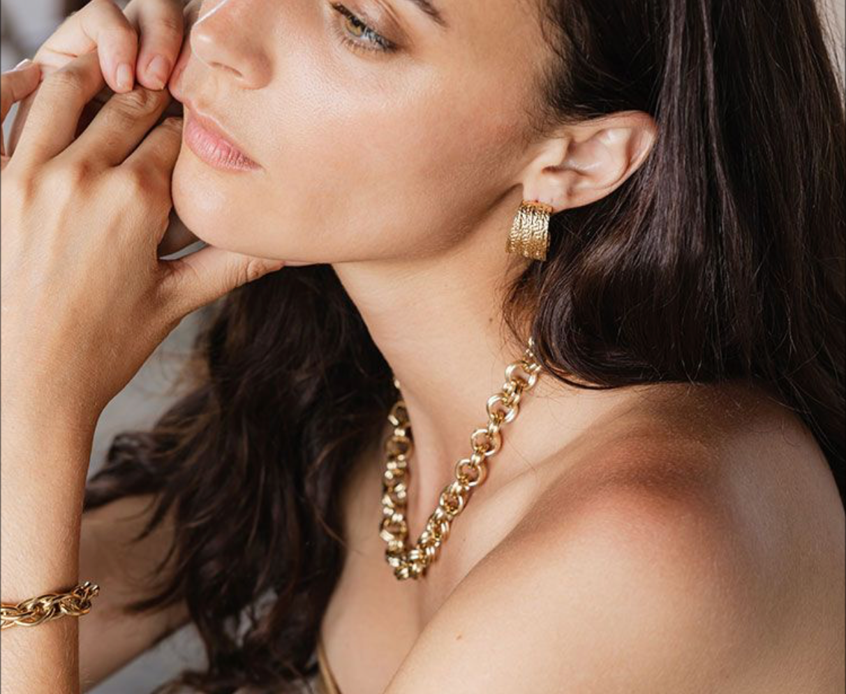 CHIC ALORS - Boucles Jeanne dorées