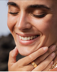CHIC ALORS -Boucles d'oreilles KUBISTA dorées