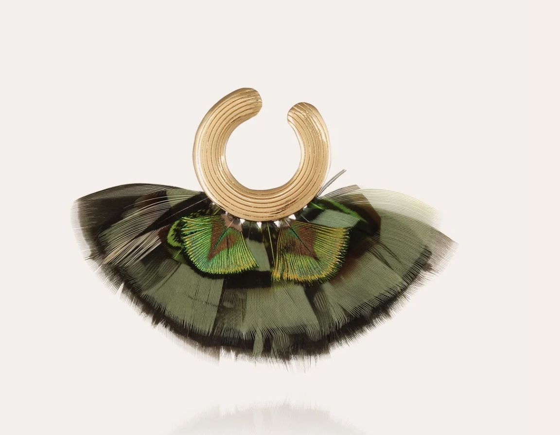 GAS BIJOUX - Boucles d'oreilles POSOTANO dorée à l'or fin