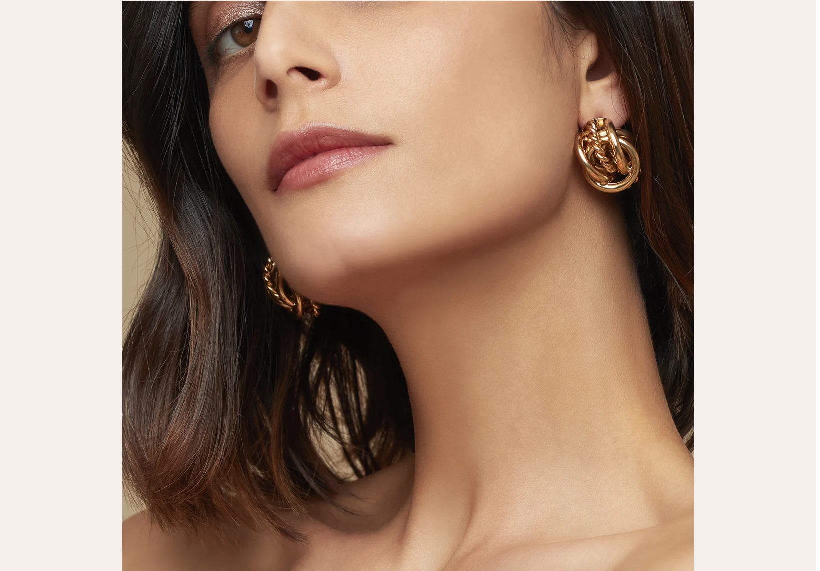 GAS BIJOUX - Boucles LILOU dorées à l'or fin