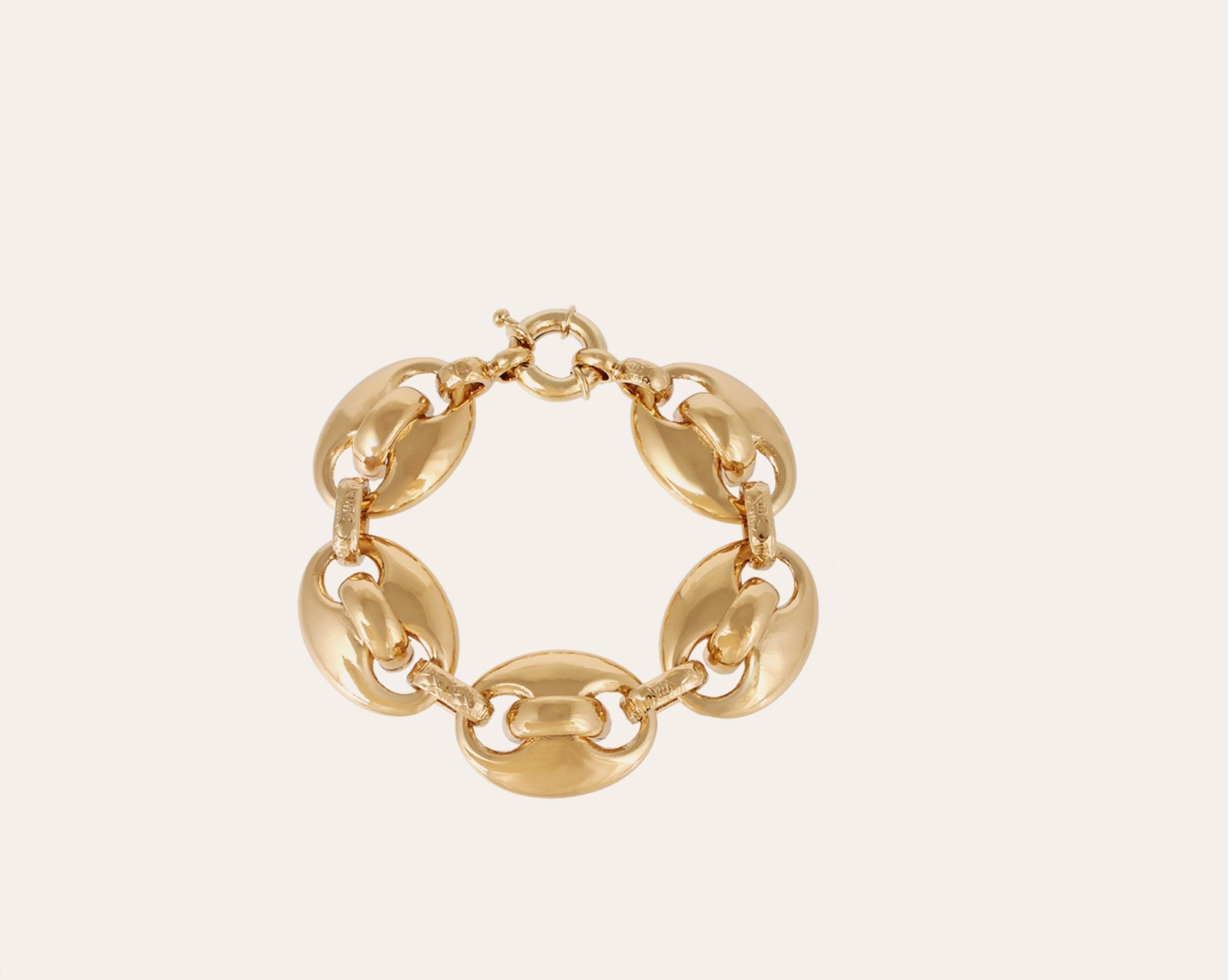 GAS BIJOUX - Bracelet COPHEA mini doré à l'or fin