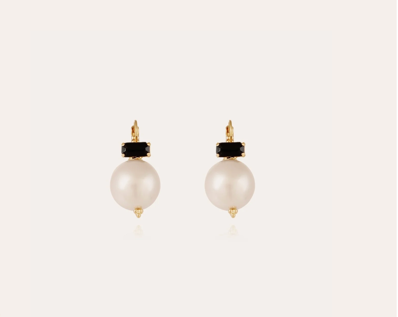 GAS BIJOUX - Boucles d'oreilles DECALCIA dorées à l'or fin