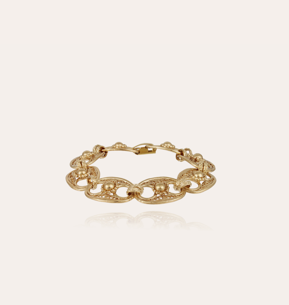 GAS BIJOUX - Bracelet CARTHAGE doré à l'or fin