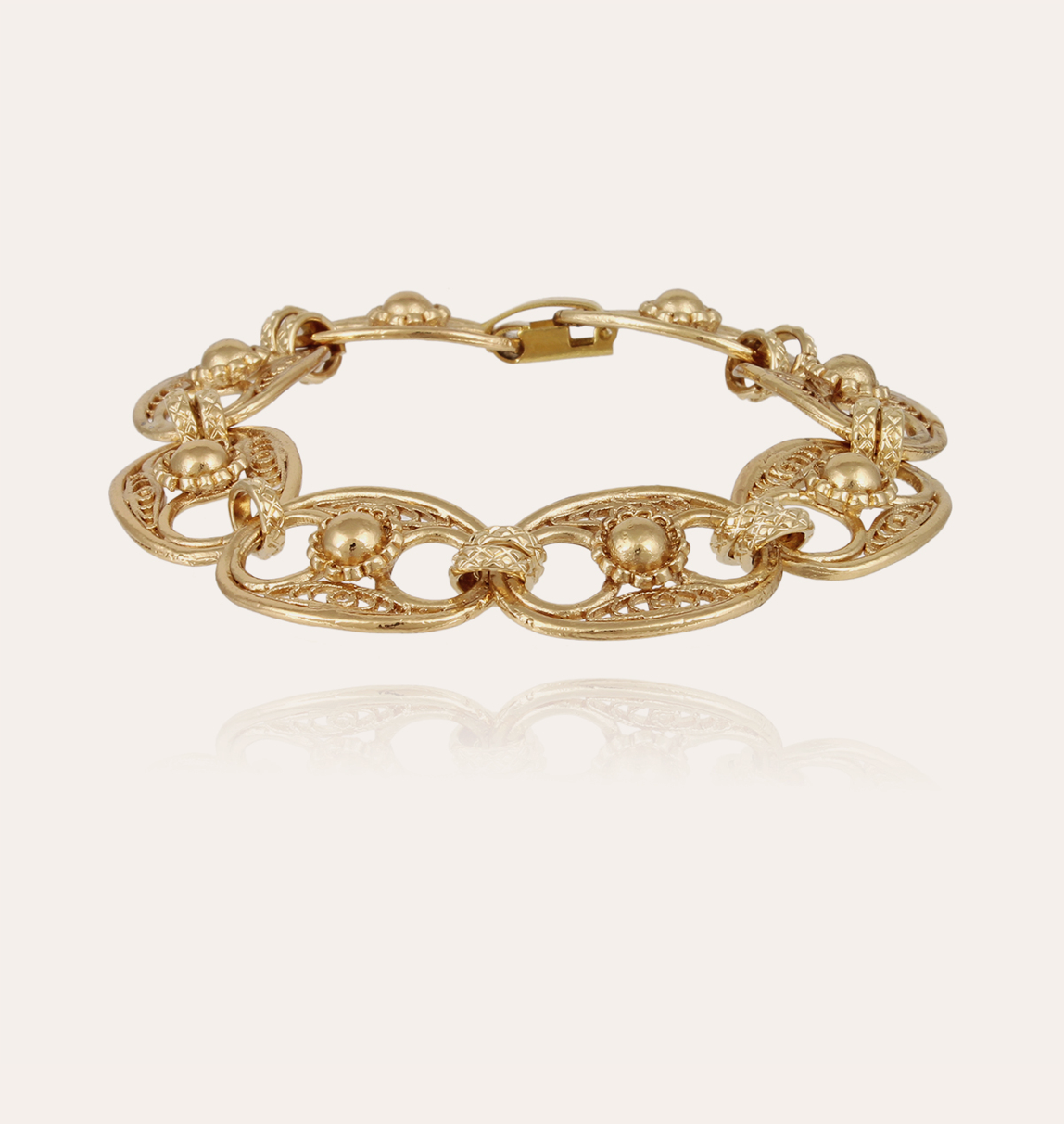 GAS BIJOUX - Bracelet CARTHAGE doré à l'or fin