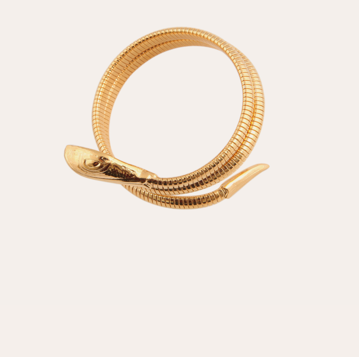 GAS BIJOUX - Bracelet serpent dorée