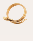 GAS BIJOUX - Bracelet serpent dorée