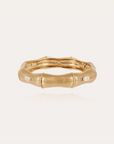 GAS BIJOUX - Bracelet BAMBOU strass doré à l'or fin