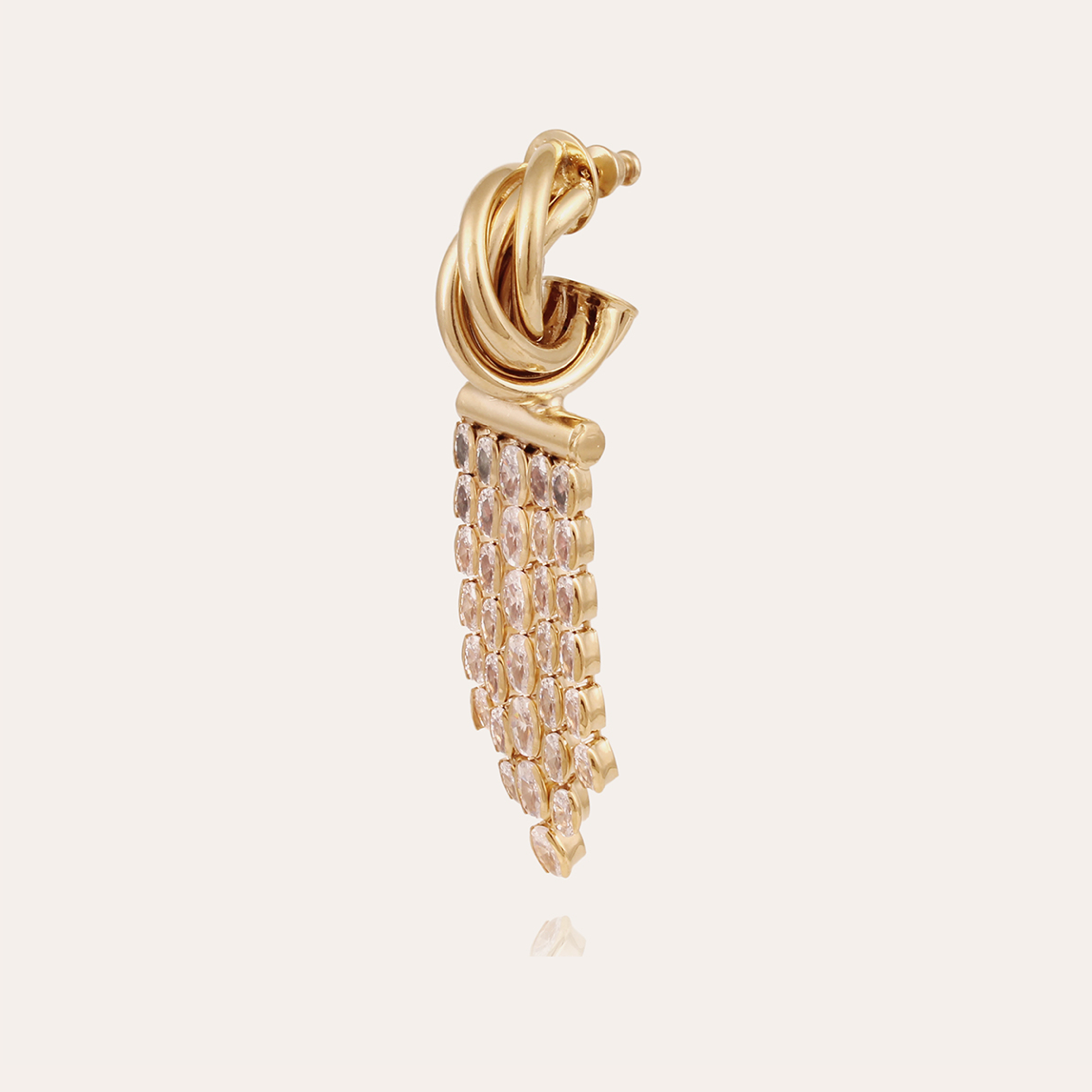GAS BIJOUX - Boucles d'oreilles ATIK RIVIERA mini dorées à l'or fin