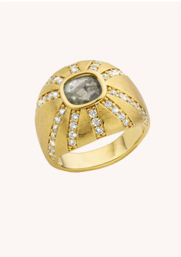 MYA BAY - Bague LABRADORITE CALIFORNIA