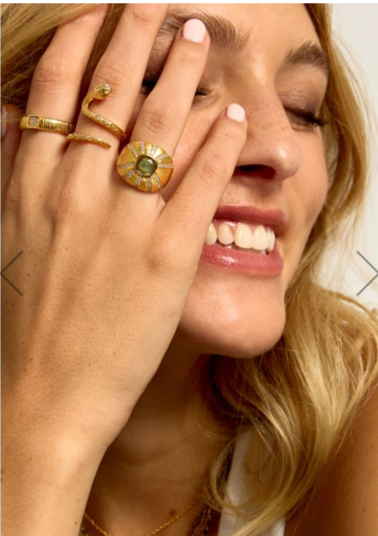 MYA BAY - Bague LABRADORITE CALIFORNIA