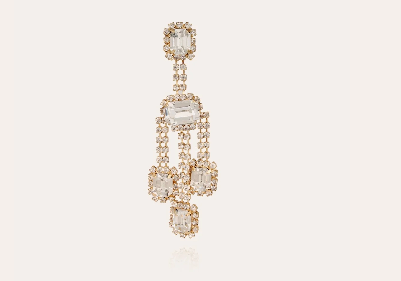 GAS BIJOUX - Boucles d'oreilles LEONOR métal doré à l'or fin