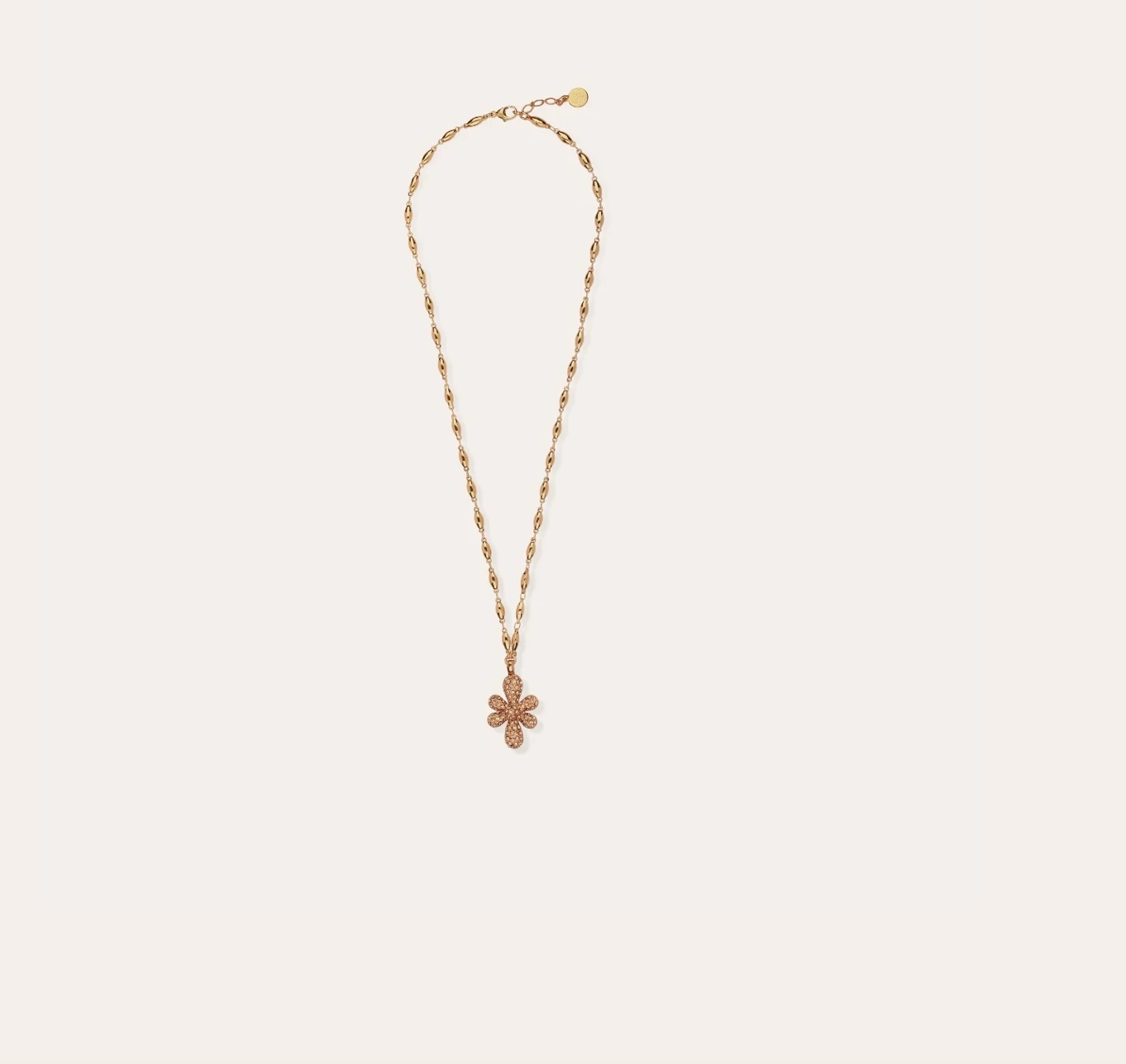 GAS BIJOUX - Collier AGAPA doré métal doré à l'or fin