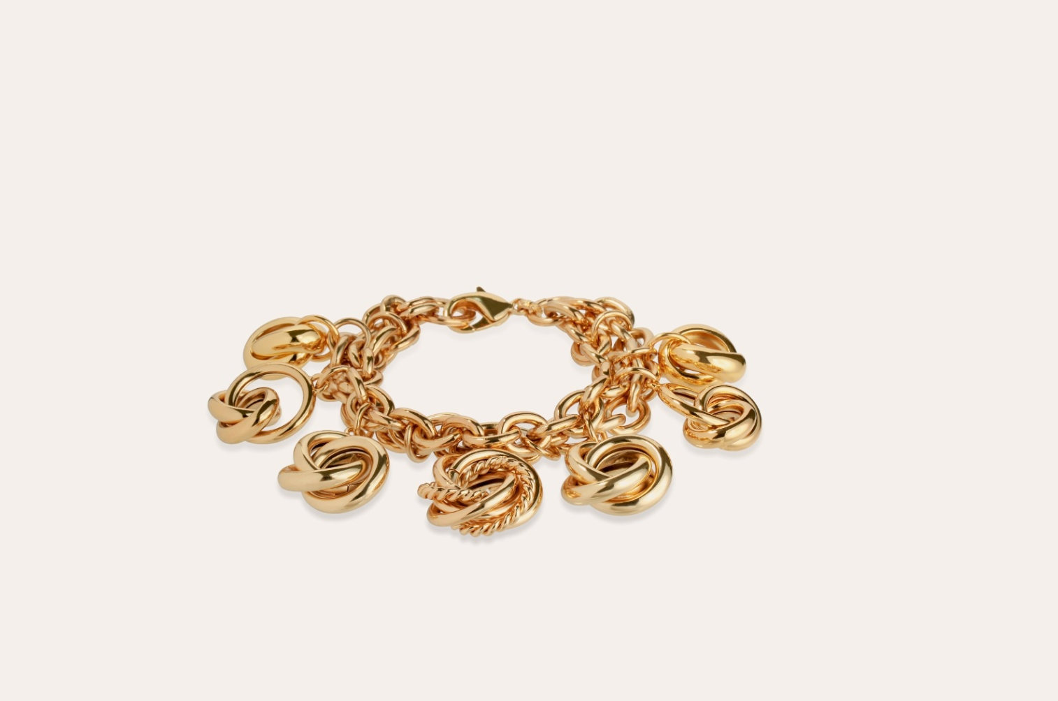 GAS BIJOUX - Bracelet charming ATIKA métal doré à l'or fin