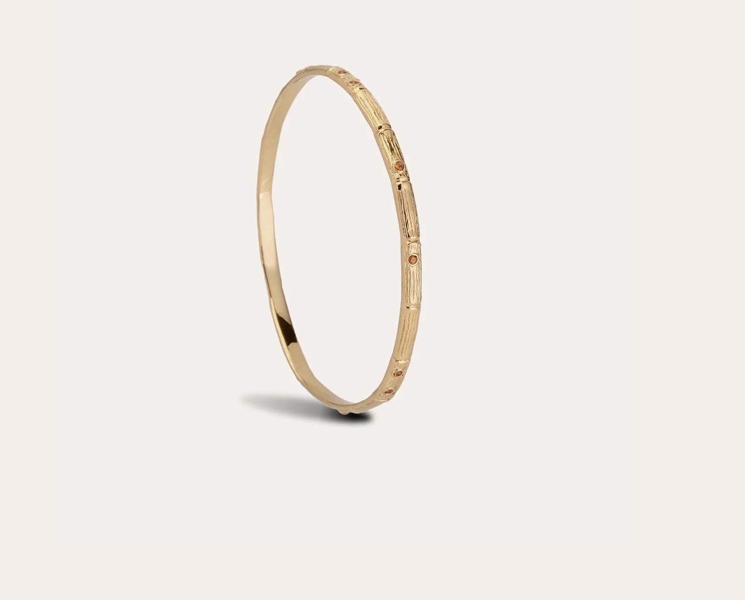 GAS BIJOUX - Bracelet BAMBINI strass doré métal à l'or fin