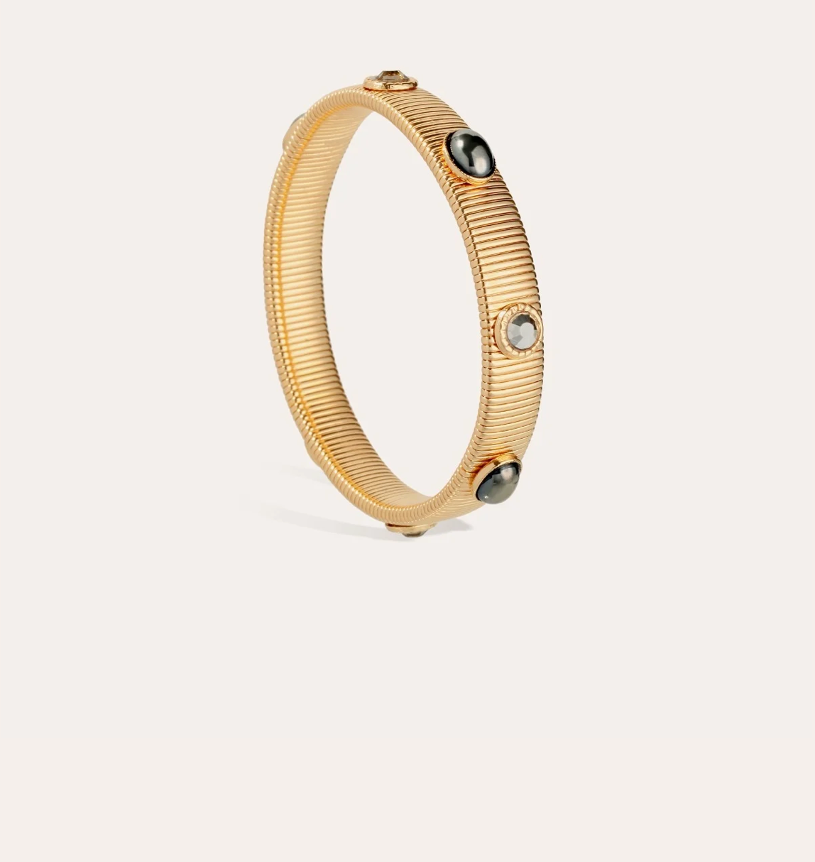 GAS BIJOUX - Bracelet strada moyen modèle métal doré à l'or fin