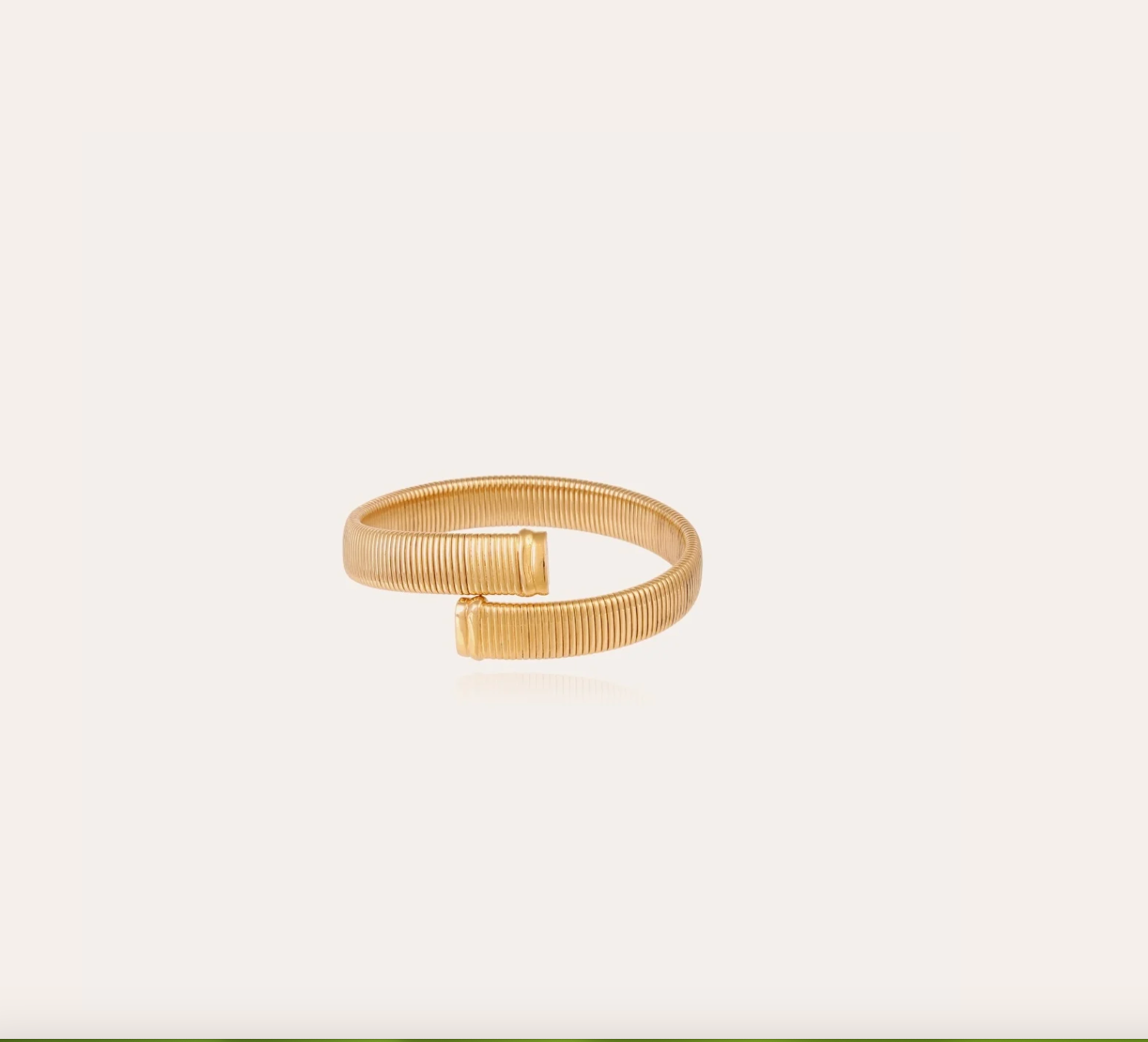 GAS BIJOUX - Bracelet MILO DOUBLE doré à l'or fin
