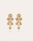 GAS BIJOUX - Boucles d'oreilles MISTRAL petit modèle dorées à l'or fin