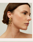 GAS BIJOUX - Boucles d'oreilles MISTRAL petit modèle dorées à l'or fin