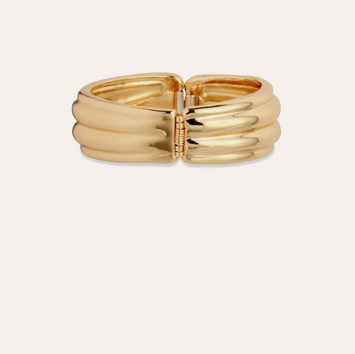 GAS BIJOUX - Bracelet ECUME BICOLORE DORE métal doré à l'or fin