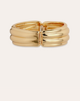 GAS BIJOUX - Bracelet ECUME BICOLORE DORE métal doré à l'or fin