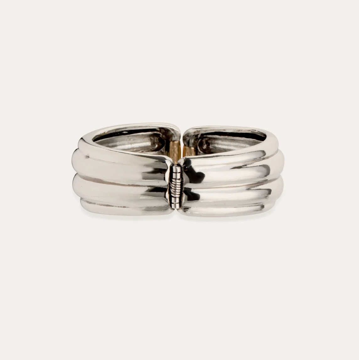 GAS BIJOUX - Bracelet ECUME BICOLORE argenté métal argenté