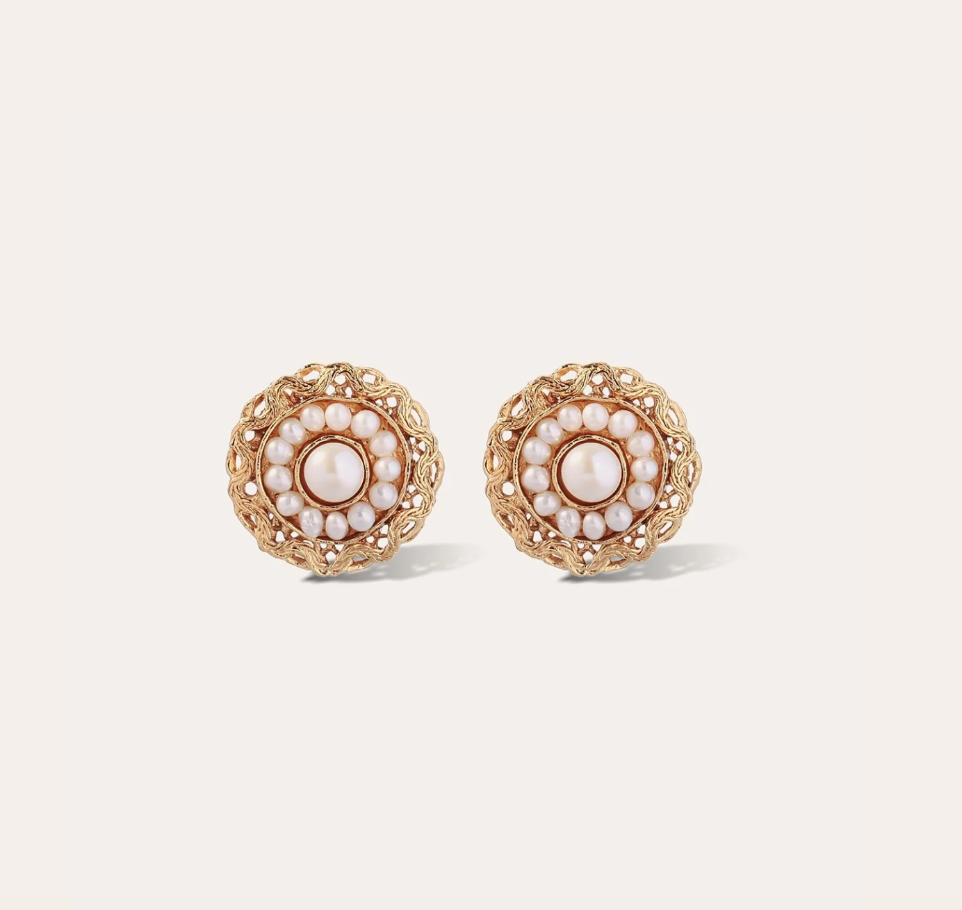 GAS BIJOUX - Boucles d'oreilles LEONIE dorée à l'or fin